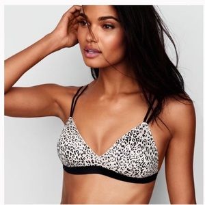 Victoria Secret Bralette Animal Print XS